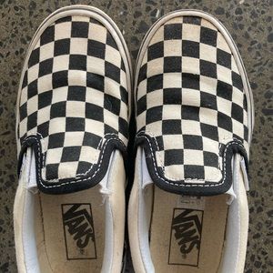 Vans KIDS CLASSIC SLIP-ON CHECKERBOARD SHOE (Size 11 US kids)